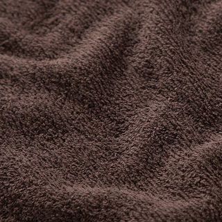 Tissu éponge – marron foncé, 