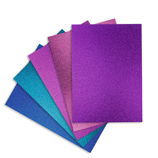 Set carton pailleté A4 [300g/m²], 5 Feuille,  image number 3