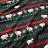 French Terry Sweat d’été Määährry Christmas | Glitzerpüppi – noir/chili,  thumbnail number 2