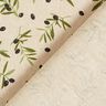 Tissu de décoration Semi-panama Olives noires – nature,  thumbnail number 6
