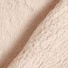 Fourrure synthétique Tissu peluche uni – noix de cajou,  thumbnail number 3