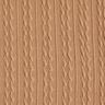 Tissu maille Torsades – brun faon,  thumbnail number 1