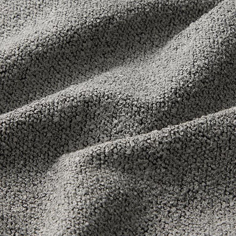 Tissu de capitonnage bouclé – gris,  image number 2