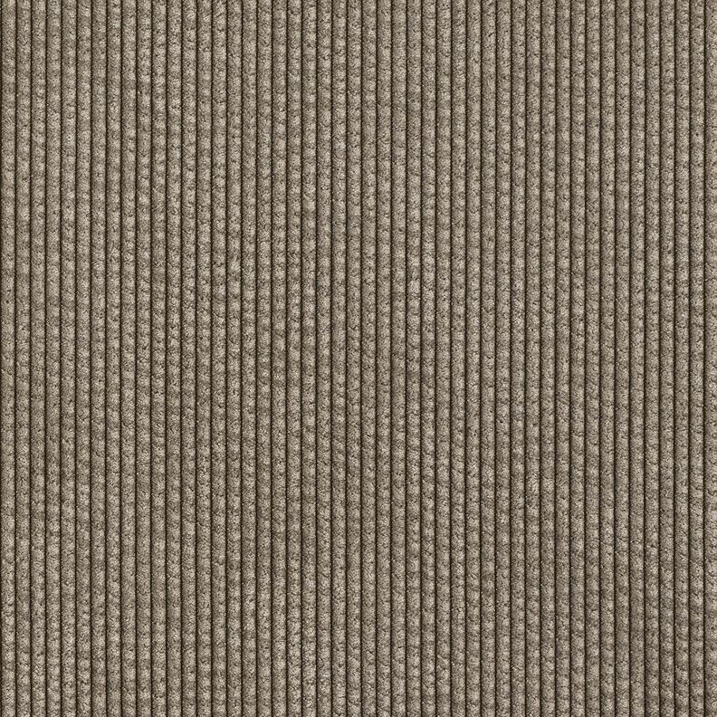 Velours côtelé large Bubble Uni – taupe foncé,  image number 4