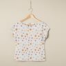GOTS Jersey coton Prairie fleurie Impression numérique – beige,  thumbnail number 5