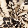 Mélange viscose lin Imprimé numérique fleurs délavées – beige clair/noir,  thumbnail number 3