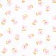 Coton enduit Petite fleur – blanc,  thumbnail number 1