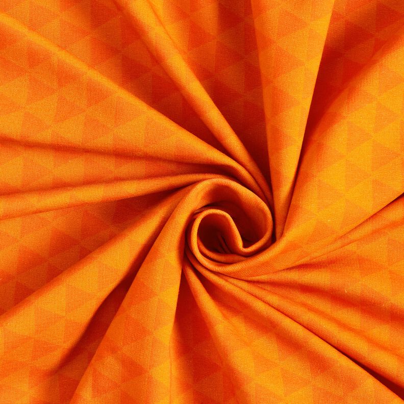 French Terry Sweat d’été Tissu bordure Ouvrier du bâtiment d’un jour – orange clair/argent,  image number 3