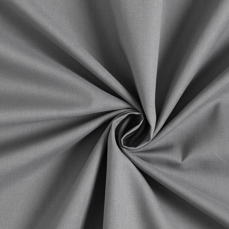Tissu en coton Cretonne Uni – gris éléphant, image number 1