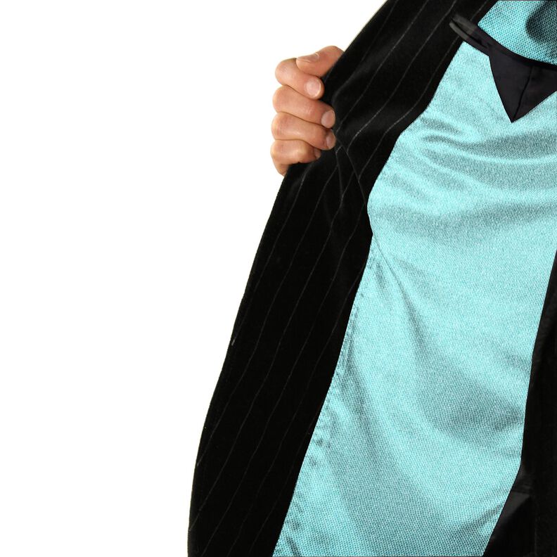 Rembourrage en satin uni – bleu aqua,  image number 5