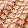 Coton enduit Blumenkacheln – moutarde/blanc,  thumbnail number 6