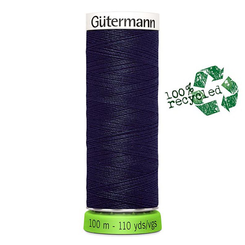 Fil à tout coudre rPET [339] | 100 m | Gütermann – navy,  image number 1