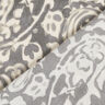 Tissu crêpe Paisley et fleurs – gris/blanc,  thumbnail number 5