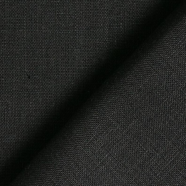 Tissu en lin – noir,  image number 3