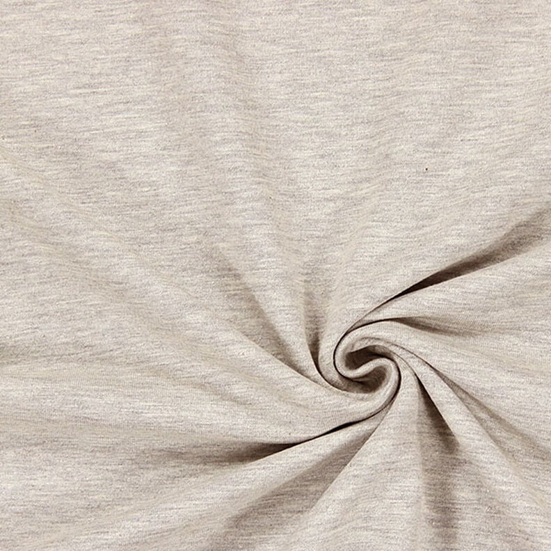 French Terry léger chiné – gris clair,  image number 1