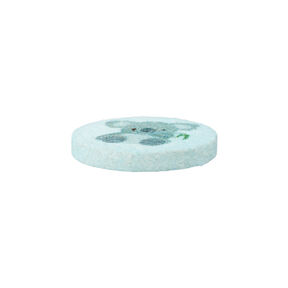 Bouton polyester 2 trous Recycling Koala [Ø18 mm] – bleu bébé, 