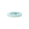 Bouton polyester 2 trous Recycling Koala [Ø18 mm] – bleu bébé,  thumbnail number 2