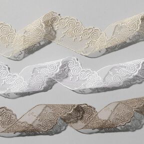 Dentelle de Valencienne [30 mm] - blanc, 