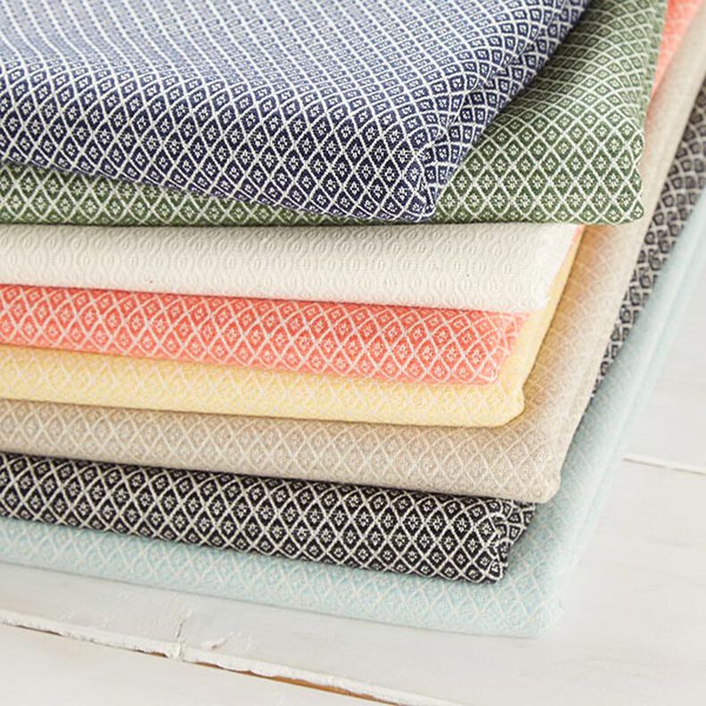 Tissu d’ameublement Jacquard Minirute – vert,  image number 4