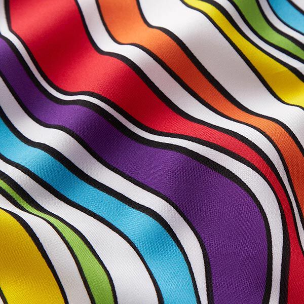 Tissu carnaval motif vagues,  image number 2
