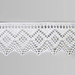Dentelle au fuseau (45 mm) 10 – blanc, 