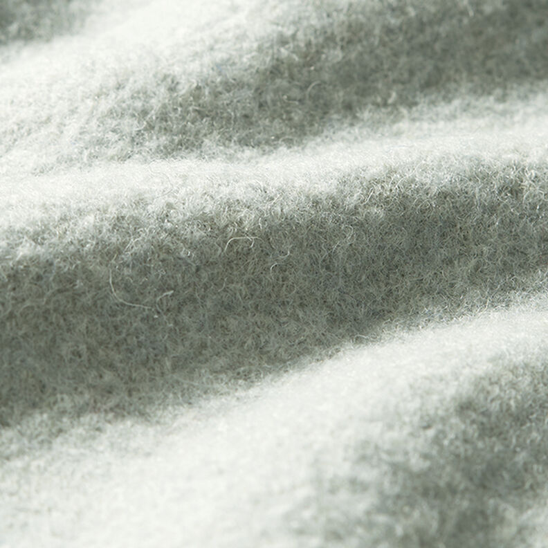 Loden de laine foulé – pistache – Échantillon,  image number 2