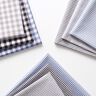 Popeline coton Rayures, teints en fil – gris/blanc,  thumbnail number 4