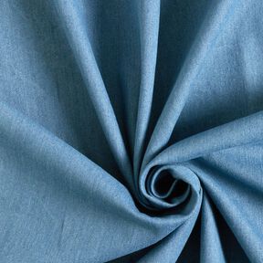 Denim léger extensible recyclé – bleu brillant, 