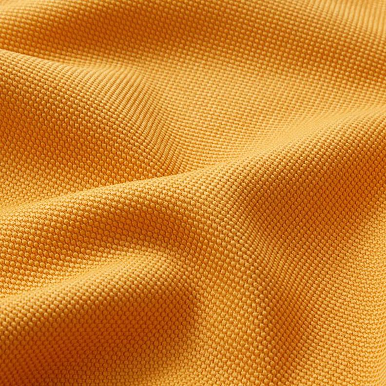 Tissu de capitonnage structure à picots – jaune curry,  image number 3