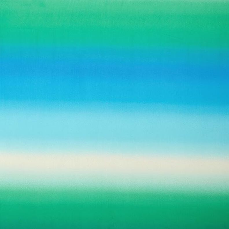 Satin Dégradé de couleurs arc-en-ciel – bleu/vert,  image number 1