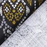 Tissu de décoration Semi-panama Ethnique moderne – noir,  thumbnail number 4