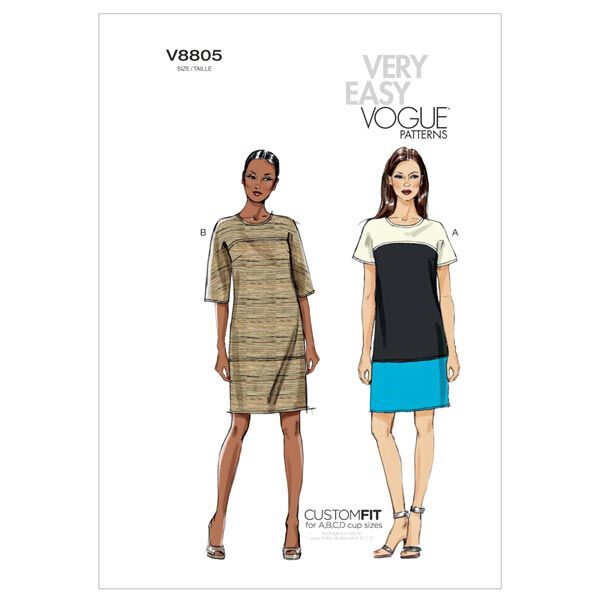 Robe, Vogue 8805 | 42 - 50,  image number 1