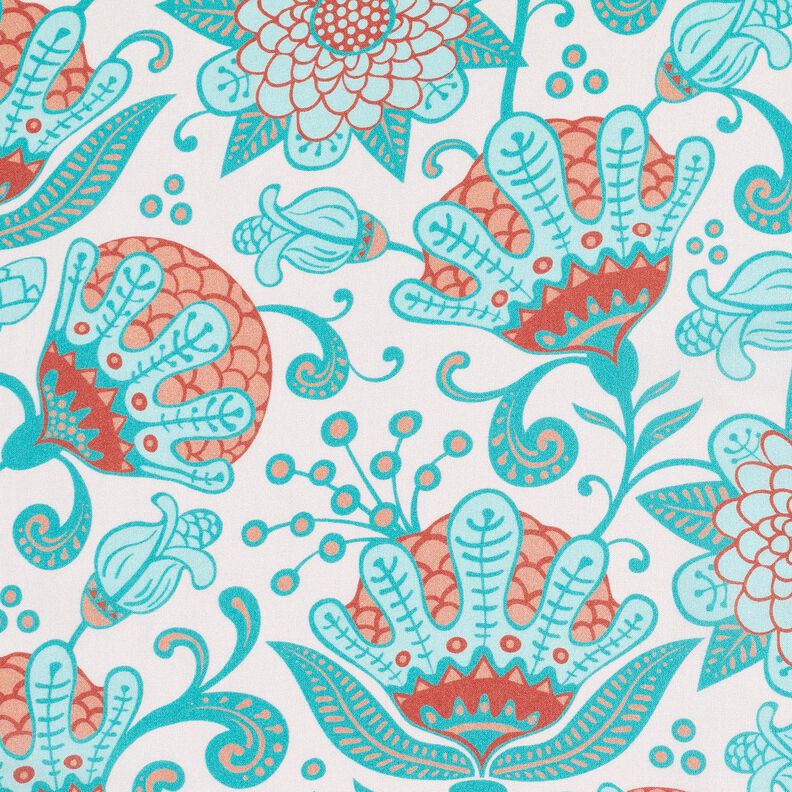 Viscose Voile Fleurs d'Ibiza – beige clair, image number 5