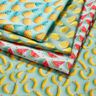 Tissu en coton Popeline bananes – eucalyptus/jaune soleil,  thumbnail number 5