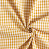 Tissu en coton Vichy à carreaux 0,5 cm – moutarde/blanc,  thumbnail number 3