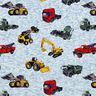 Polaire alpin Camions et excavatrices – bleu jean/gris,  thumbnail number 1
