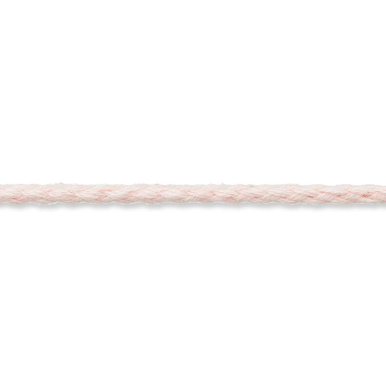 Cordon en coton [Ø 3 mm] – vieux rose clair,  image number 1