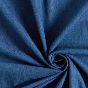 Denim léger extensible recyclé – bleu jean, 