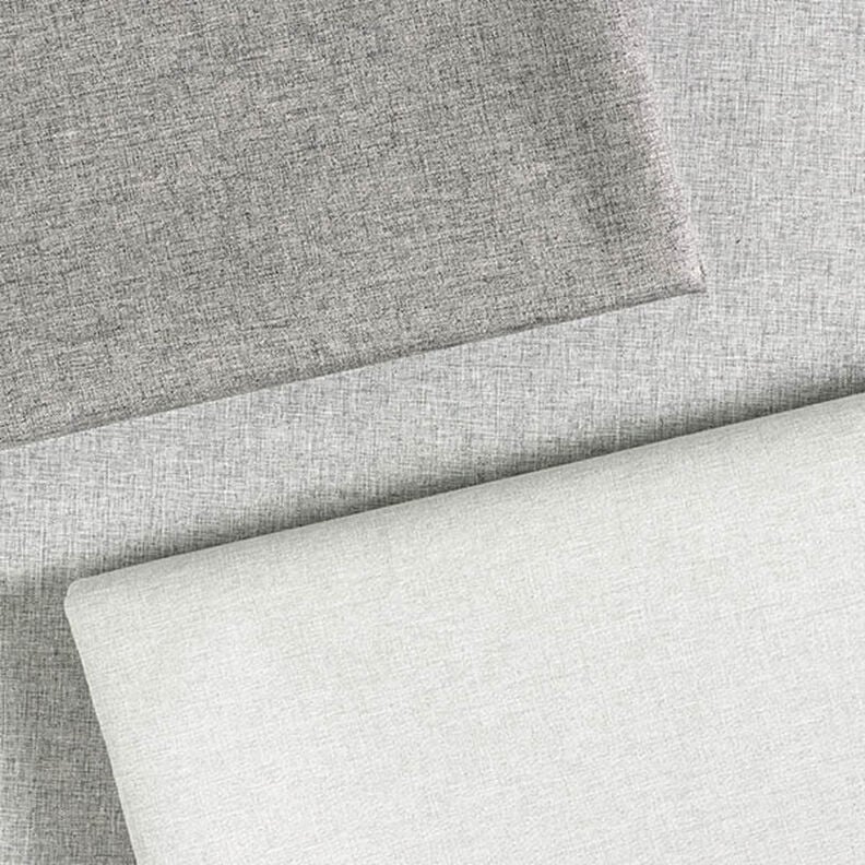 Tissu de revêtement Chiné uni – argent,  image number 4