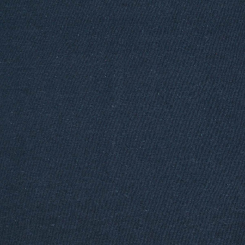 Jersey mélange coton lin uni – bleu marine,  image number 5