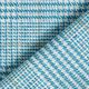 Drap de laine Prince de Galles – turquoise,  thumbnail number 7
