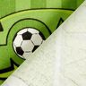 Tissu de décoration Semi-panama Match de football – vert,  thumbnail number 3