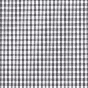 Tissu en coton Vichy à carreaux 0,5 cm – gris perle/blanc, 
