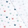 Tissus pour maillot de bain UPF50 Crabes joyeux – blanc/homard,  thumbnail number 4