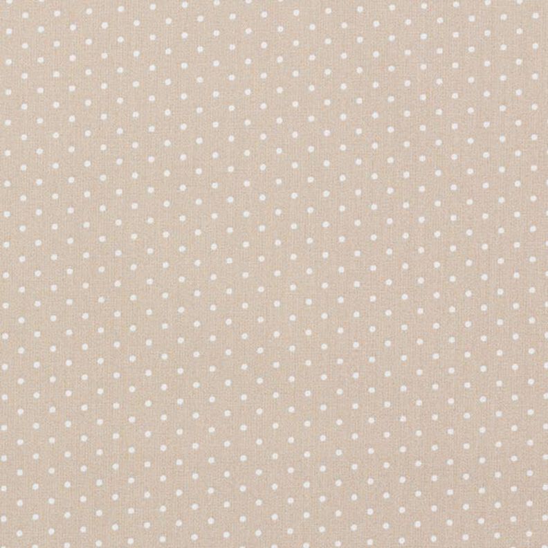 Coton enduit petits pois – sable,  image number 1