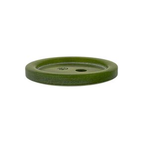 Bouton plastique 2 trous Basic - olive, 
