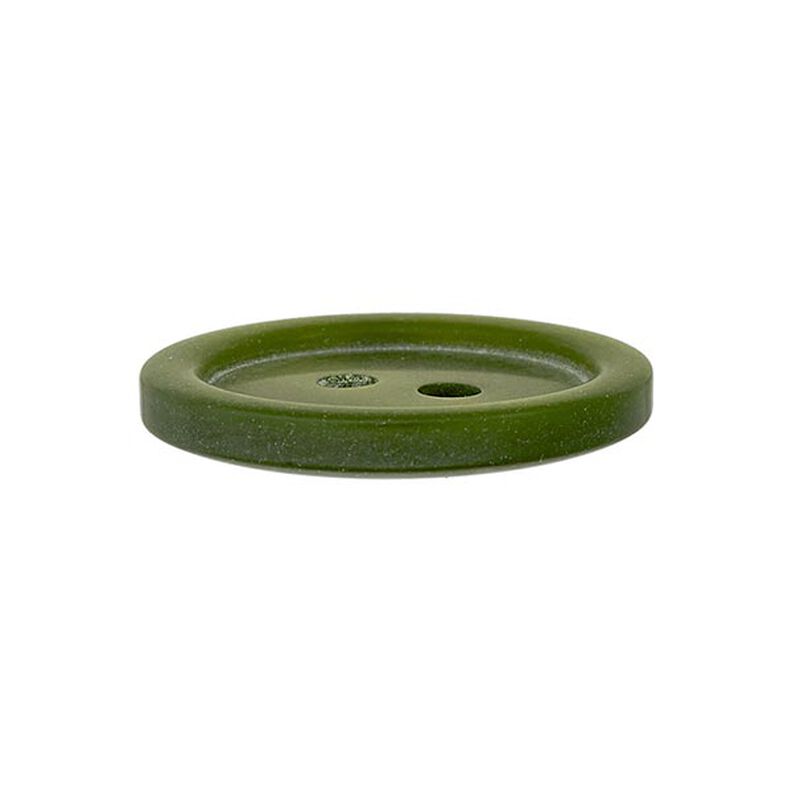 Bouton plastique 2 trous Basic - olive,  image number 2