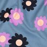 Velours milleraies Fleurs | Poppy Fabrics – bleu jean/lavande,  thumbnail number 2