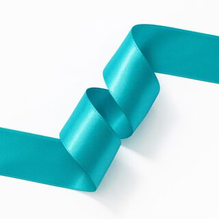 Ruban de satin [25 mm] – bleu aqua, 