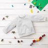GOTS French Terry Sweat d’été | Tula – blanc,  thumbnail number 6
